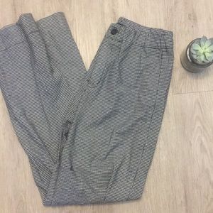 Gingham stretchy brandy Melville trousers